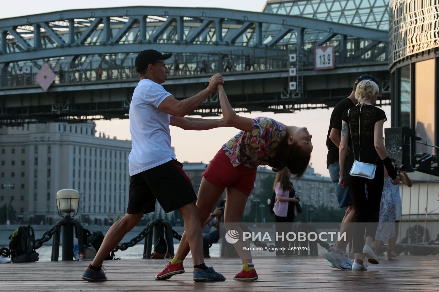 Отдых горожан в Москве