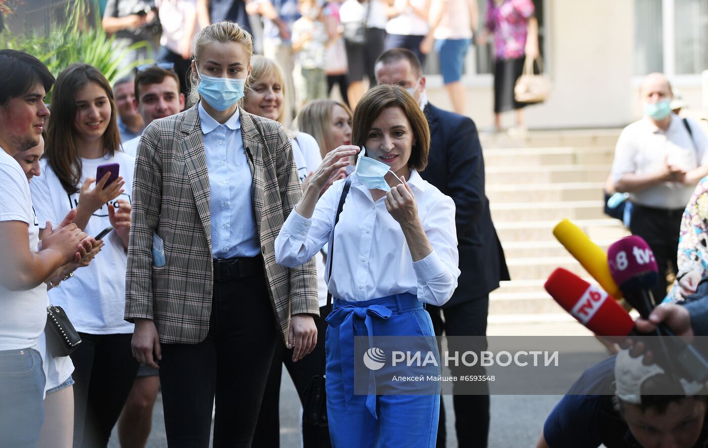 Досрочные парламентские выборы в Молдавии