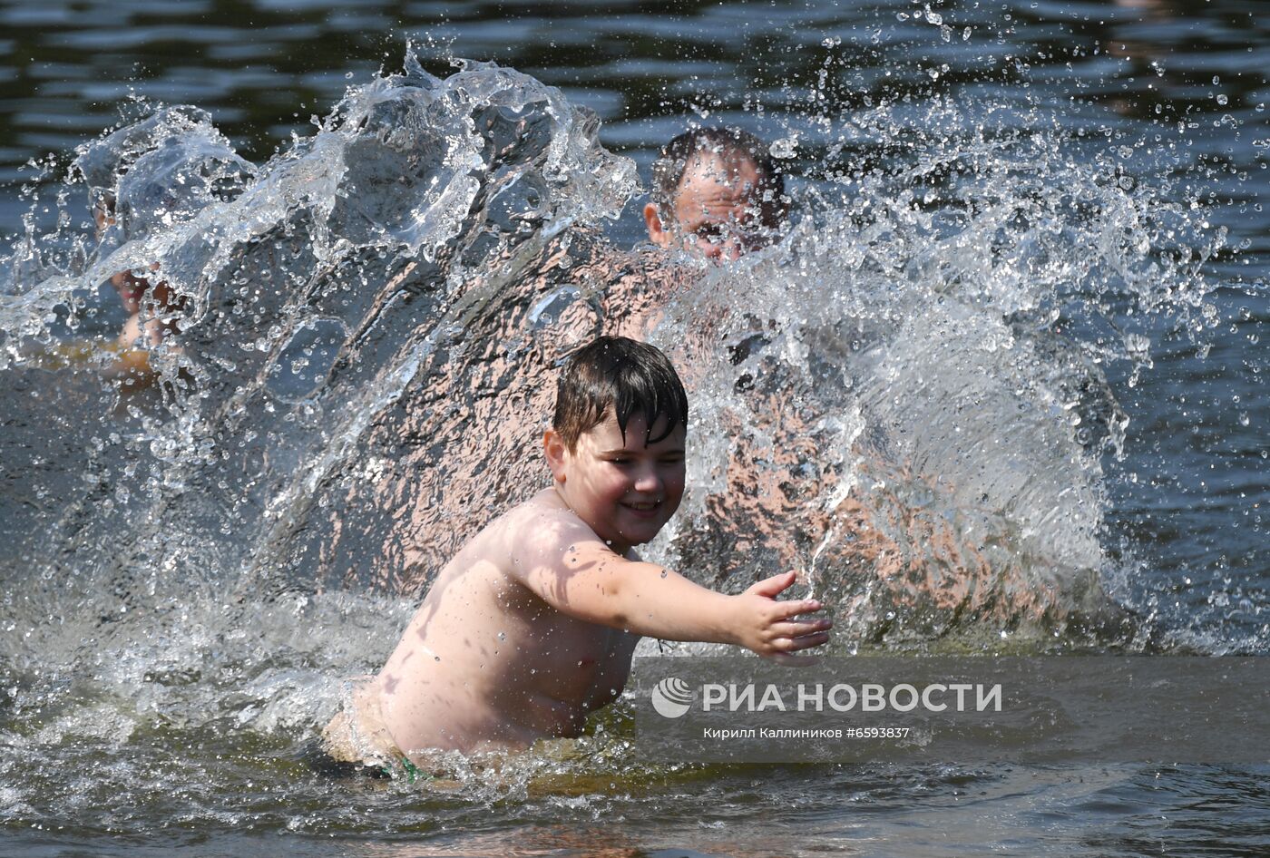 Жара в Москве