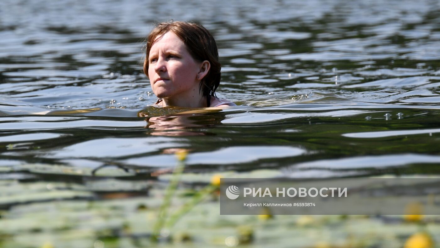 Жара в Москве