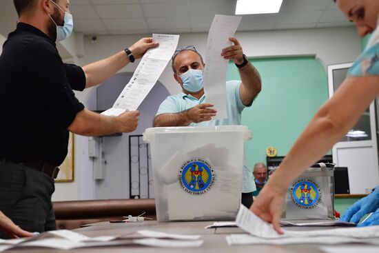 Досрочные парламентские выборы в Молдавии