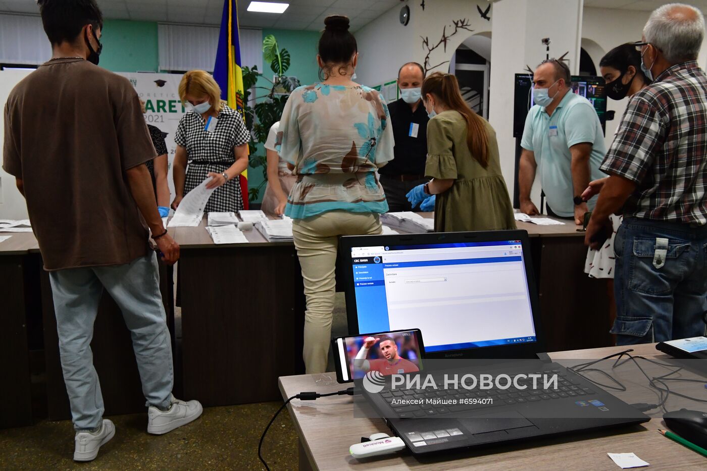 Досрочные парламентские выборы в Молдавии