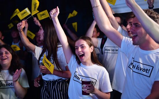 Досрочные парламентские выборы в Молдавии