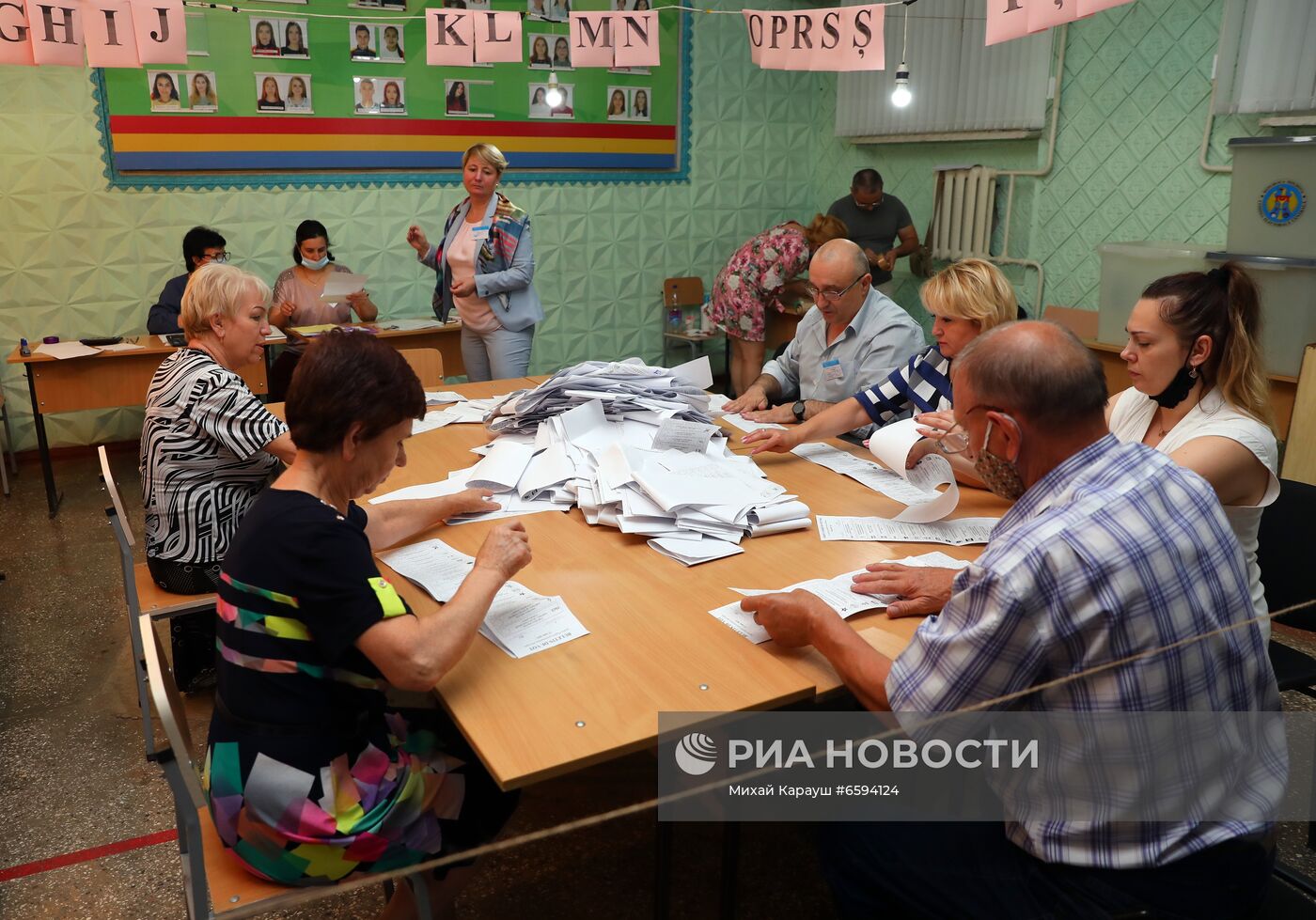 Досрочные парламентские выборы в Молдавии