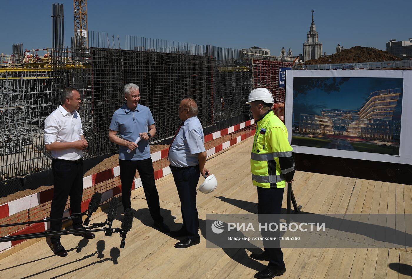 Начало строительства кластеров ИНТЦ МГУ "Воробьевы горы"