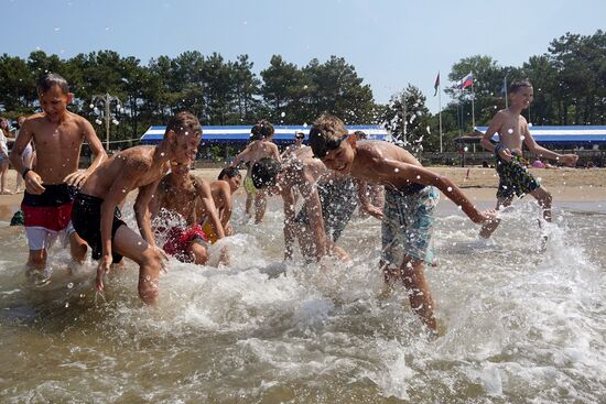 День рождения лагеря "Орлёнок"