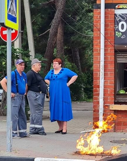 Взрыв газа в гостинице в Геленджике