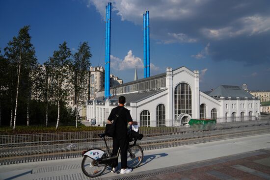 В центре Москвы завершили реконструкцию исторического здания ГЭС-2