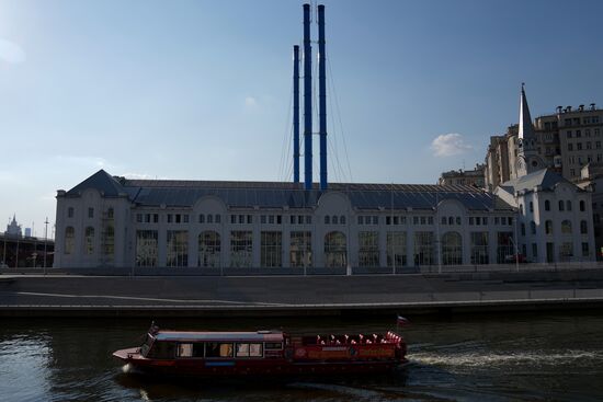 В центре Москвы завершили реконструкцию исторического здания ГЭС-2