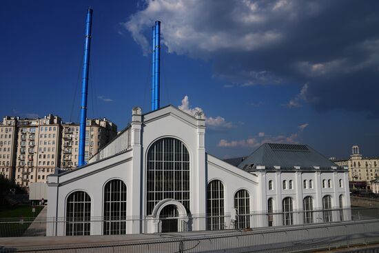 В центре Москвы завершили реконструкцию исторического здания ГЭС-2