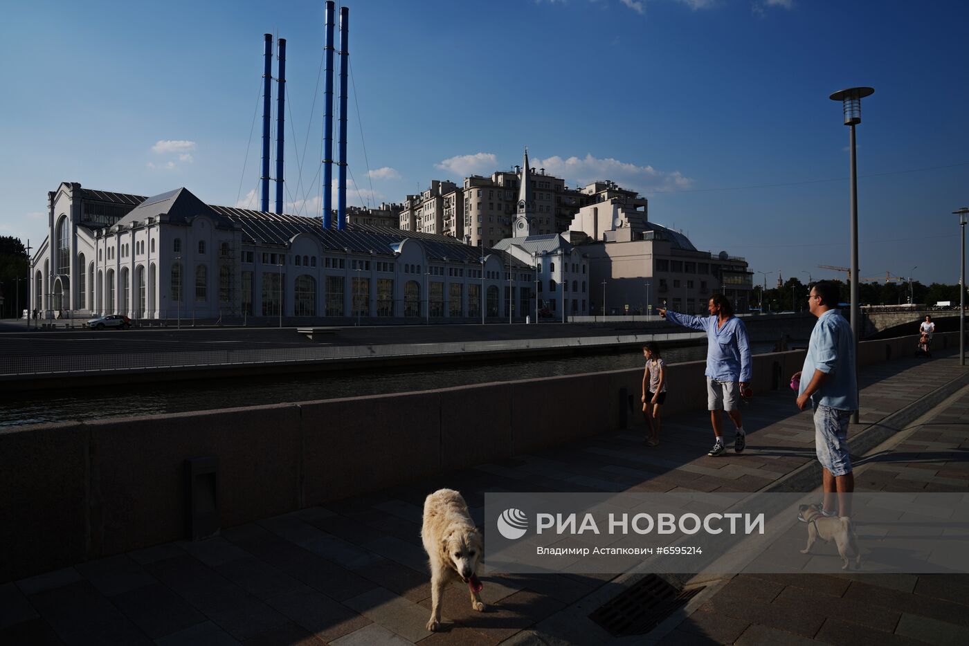 В центре Москвы завершили реконструкцию исторического здания ГЭС-2