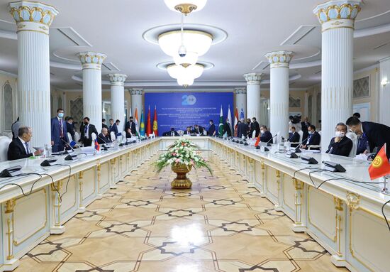 Заседание Совета министров иностранных дел государств - членов ШОС