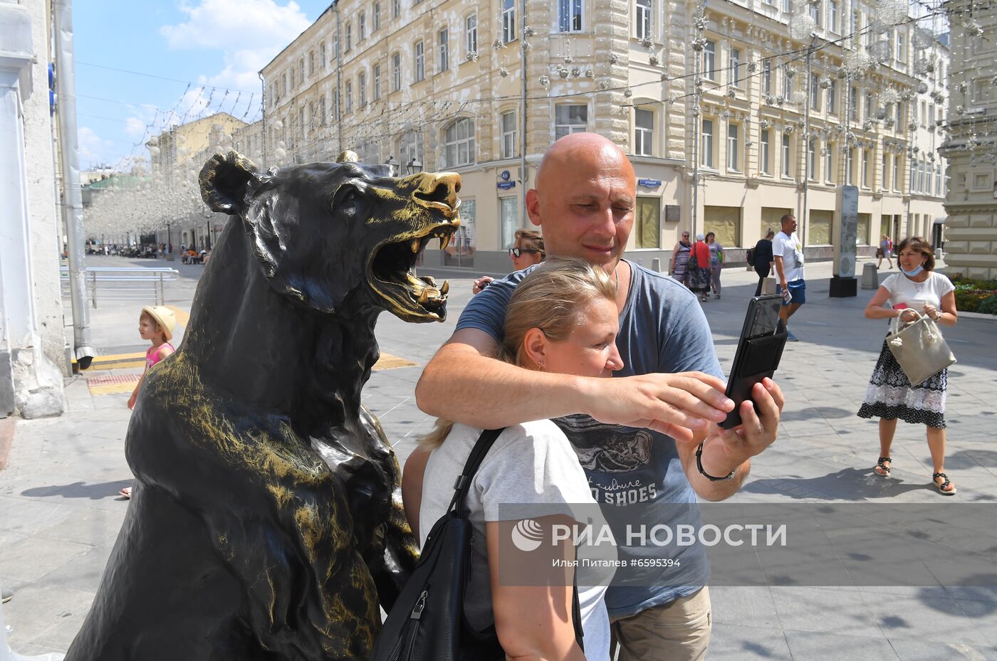 Жара в Москве