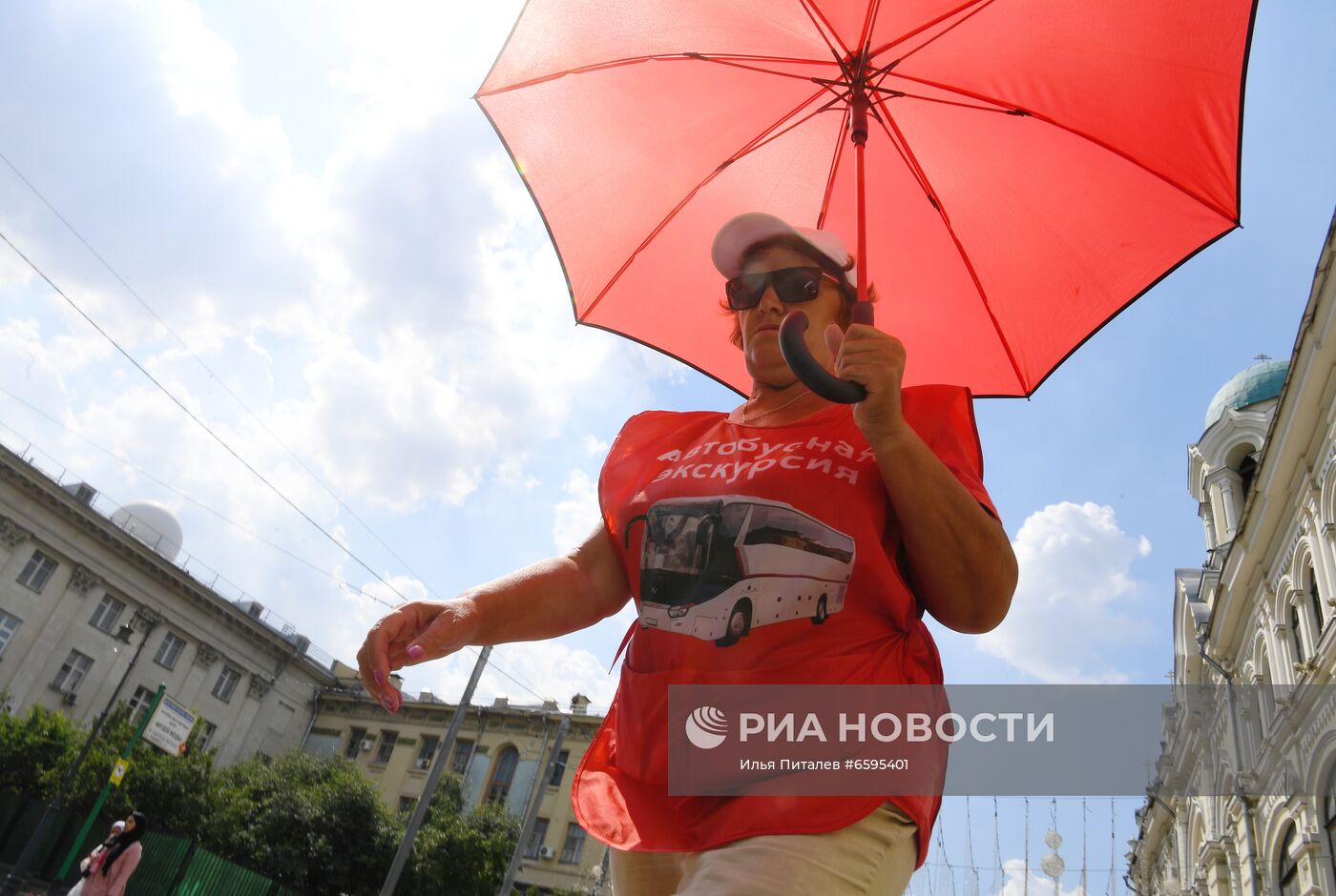 Жара в Москве