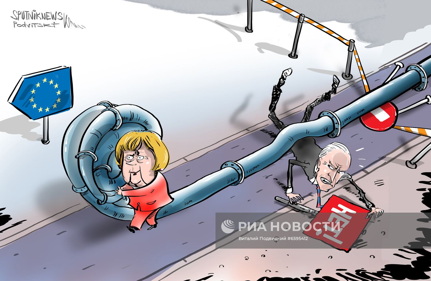 Меркель унизила Байдена решением по "Северному потоку -2"