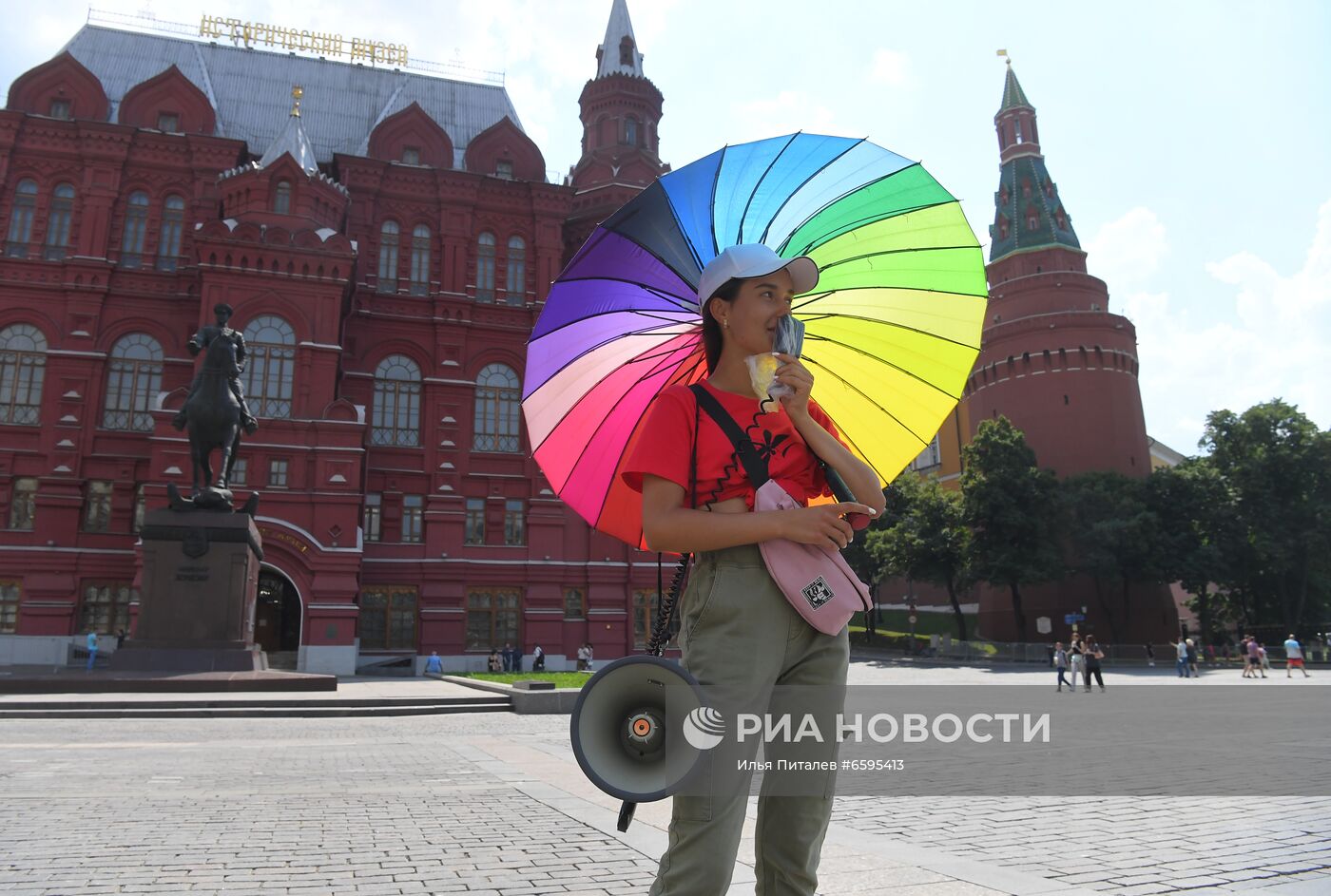 Жара в Москве