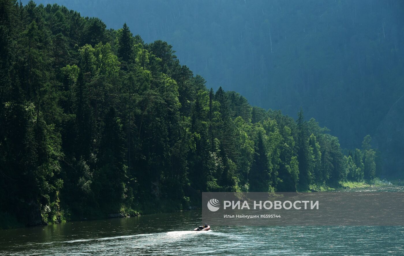 Жара в Красноярском крае