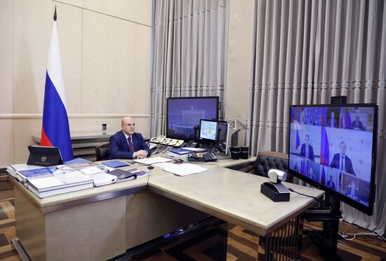 Премьер-министр РФ М. Мишустин провел заседание правительства РФ