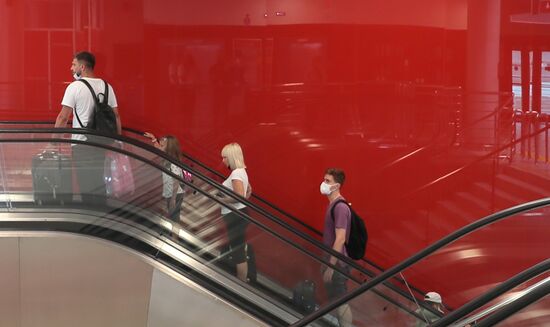 Открытие нового пассажирского терминала "Аэроэкспресс" в Домодедово 