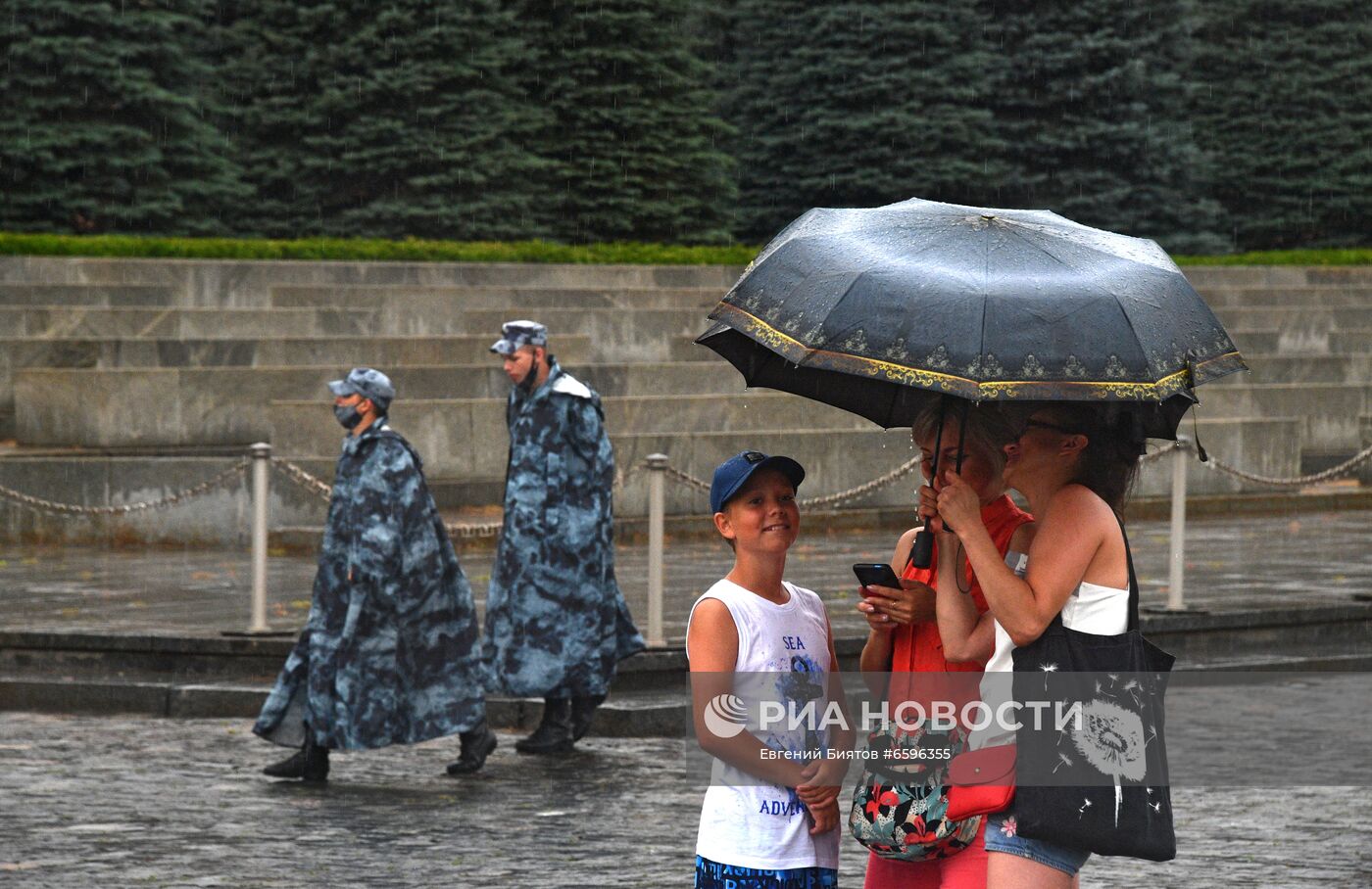 Дождь в Москве