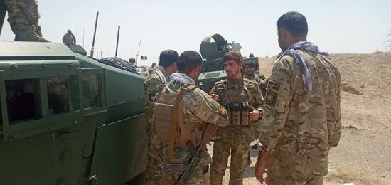 Бои оборонных сил Афганистана против Талибана (запрещено в РФ)