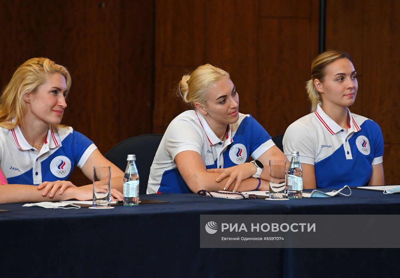 П/к женской сборной России по гандболу, посвященная участию на Олимпиаде-2020