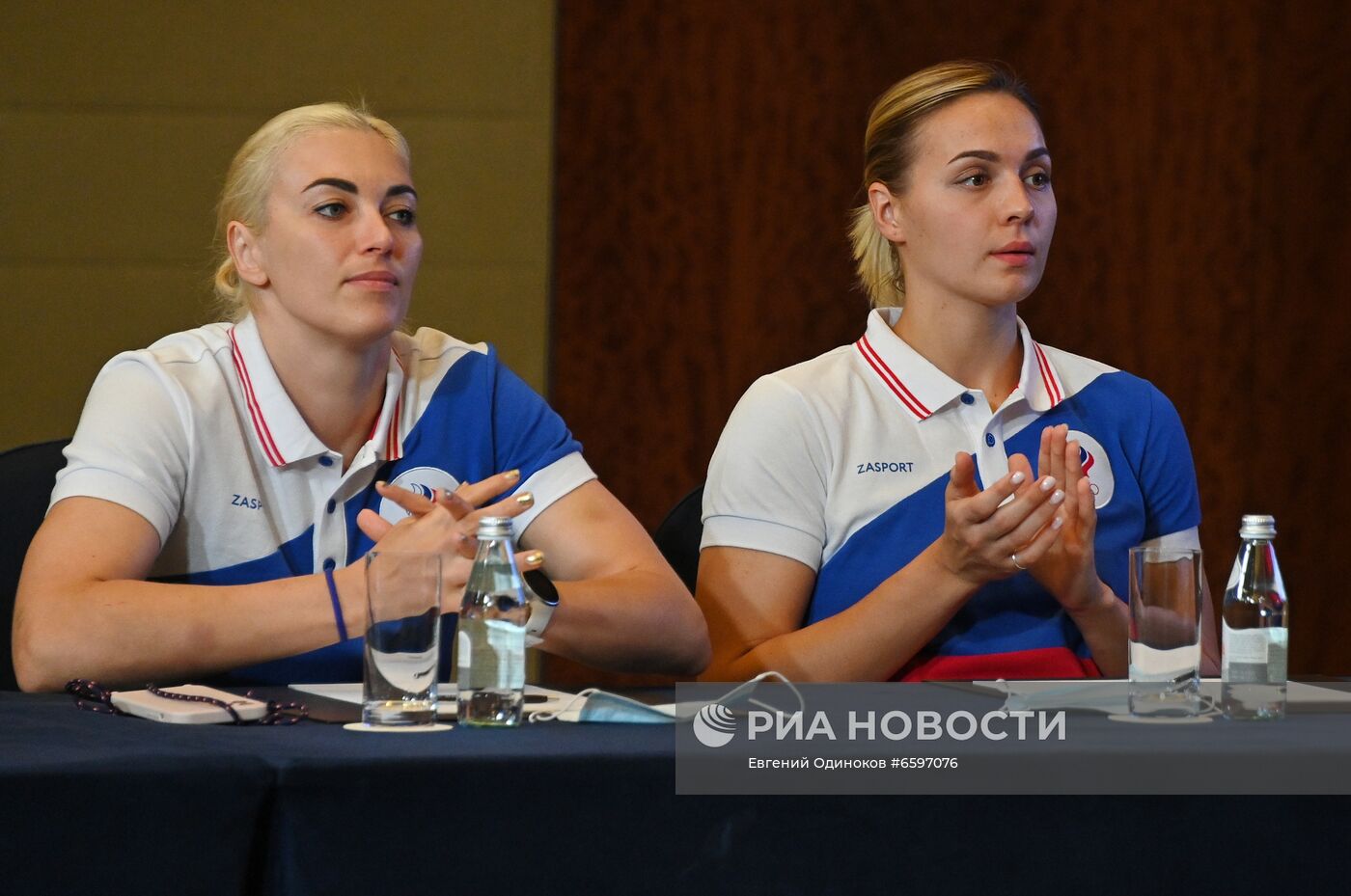 П/к женской сборной России по гандболу, посвященная участию на Олимпиаде-2020