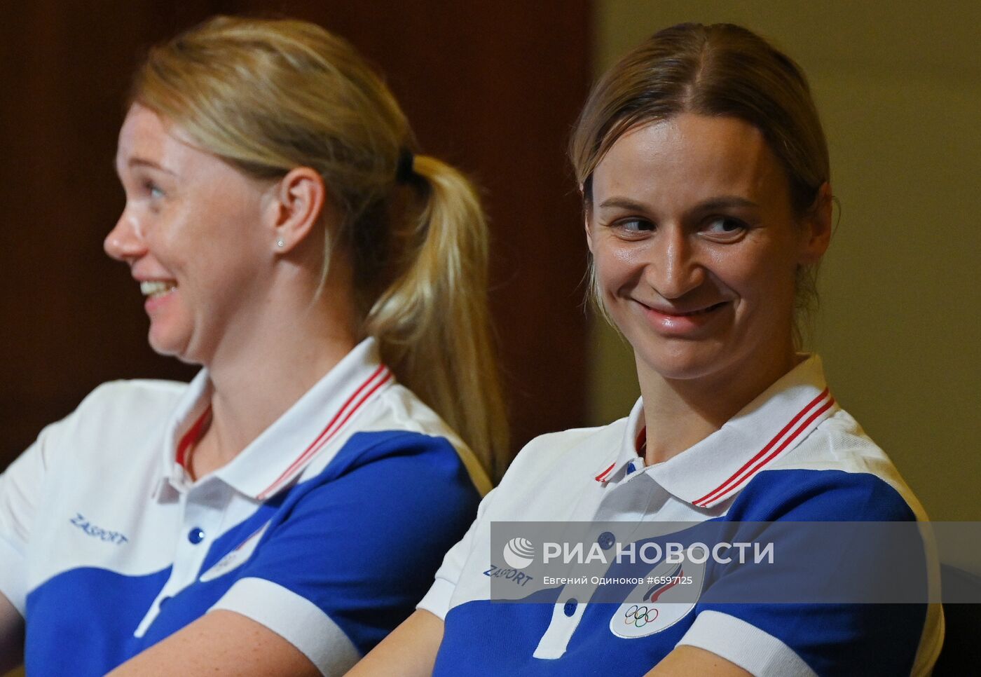 П/к женской сборной России по гандболу, посвященная участию на Олимпиаде-2020