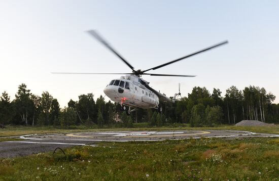 Прибытие в Томск пассажиров АН-28 после жесткой посадки