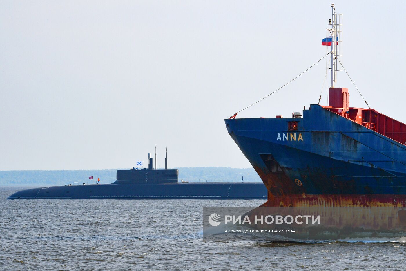 Подводные лодки в Кронштадте в преддверии Дня ВМФ