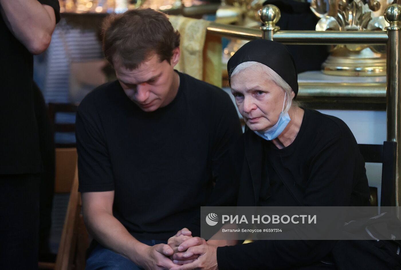 Прощание с П. Мамоновым