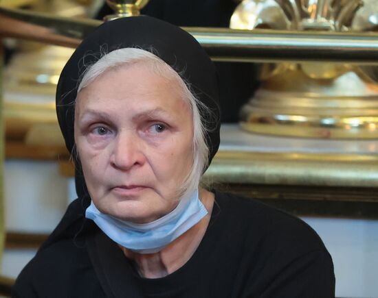 Прощание с П. Мамоновым