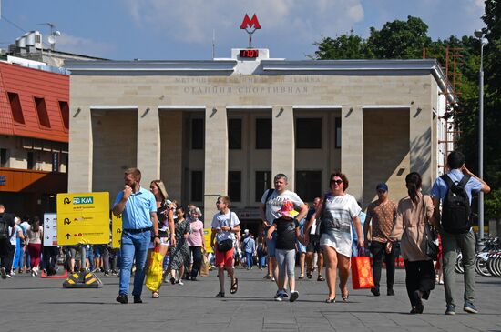 Временное закрытие участка Сокольнической линии московского метро