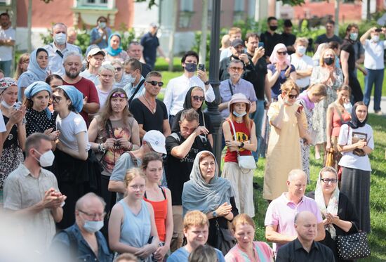 Прощание с П. Мамоновым