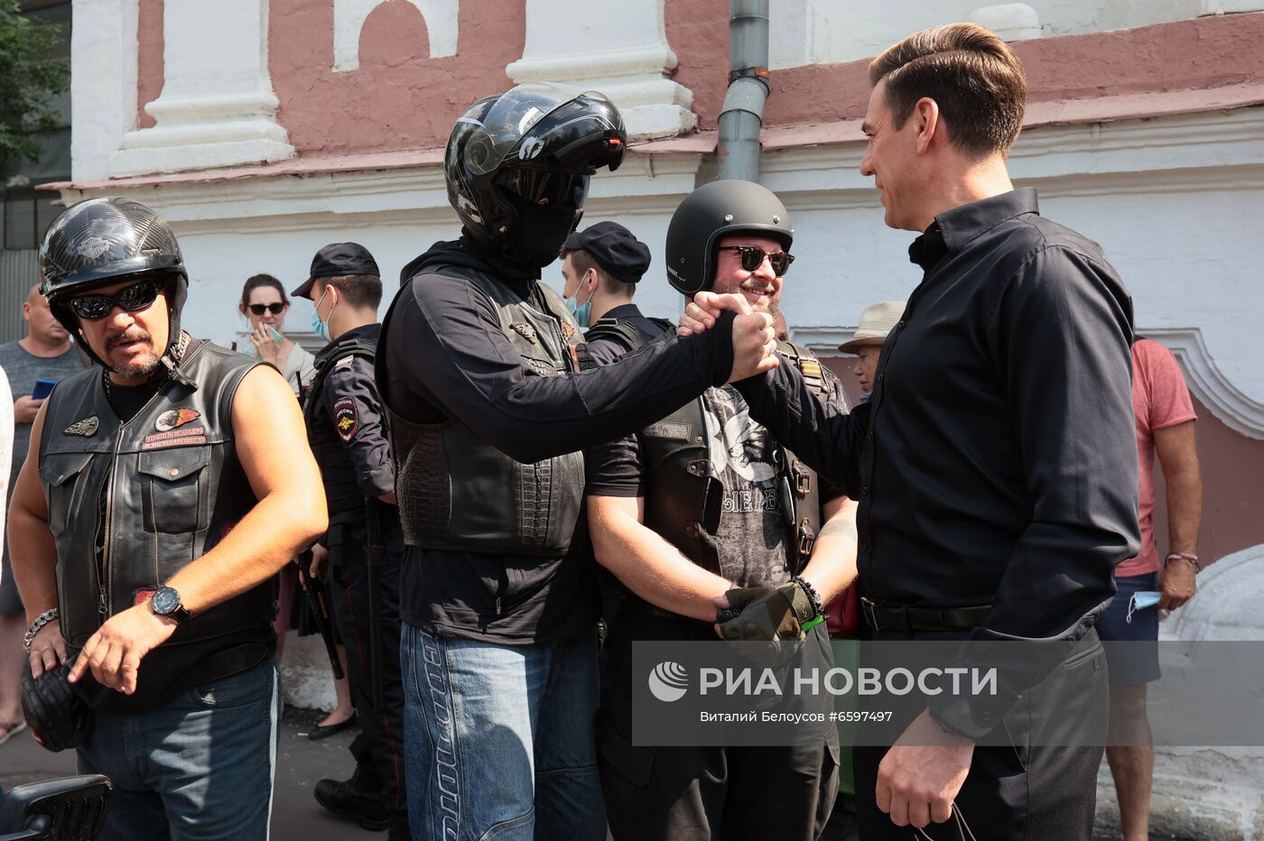 Прощание с П. Мамоновым