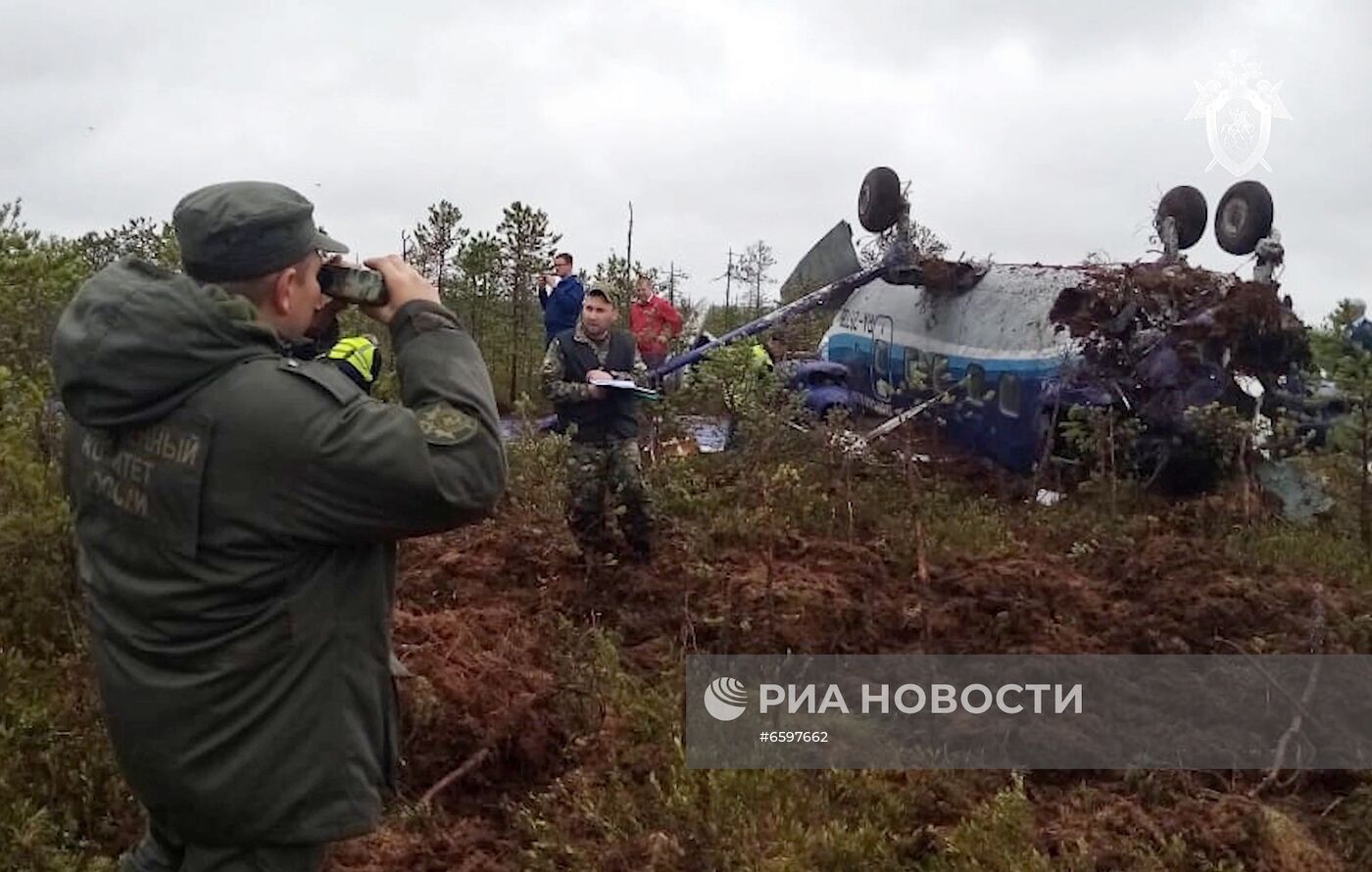 Продолжается расследование авиапроисшествия с самолетом Ан-28 в Томской области