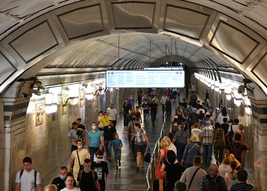 Временное закрытие участка Сокольнической линии московского метро