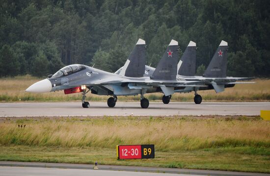 Подготовка к открытию МАКС-2021 