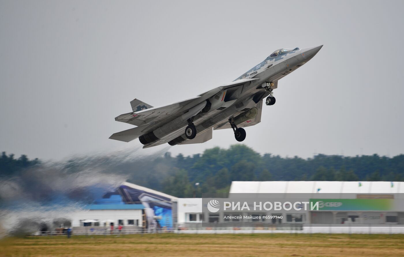 Подготовка к открытию МАКС-2021 