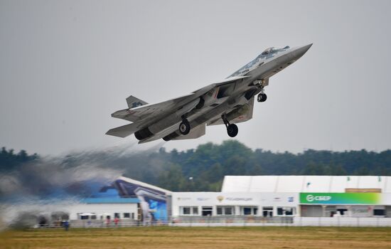 Подготовка к открытию МАКС-2021 