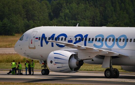 Подготовка к открытию МАКС-2021 