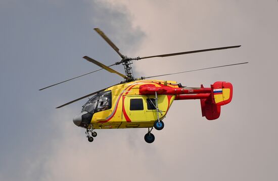 Подготовка к открытию МАКС-2021 