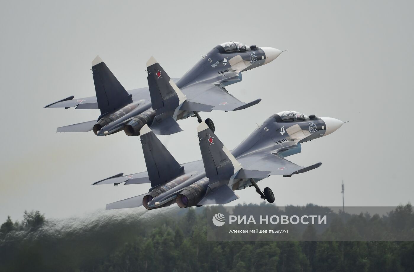 Подготовка к открытию МАКС-2021 