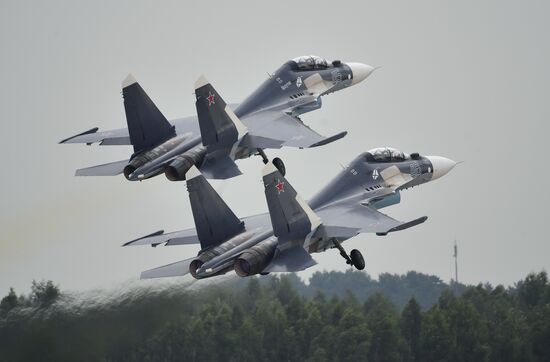 Подготовка к открытию МАКС-2021 