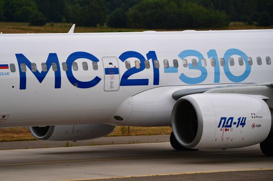 Подготовка к открытию МАКС-2021 