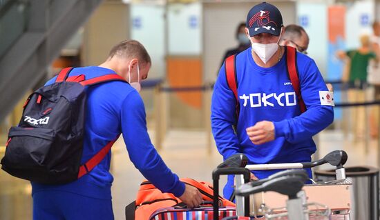 Проводы олимпийской сборной России в Токио