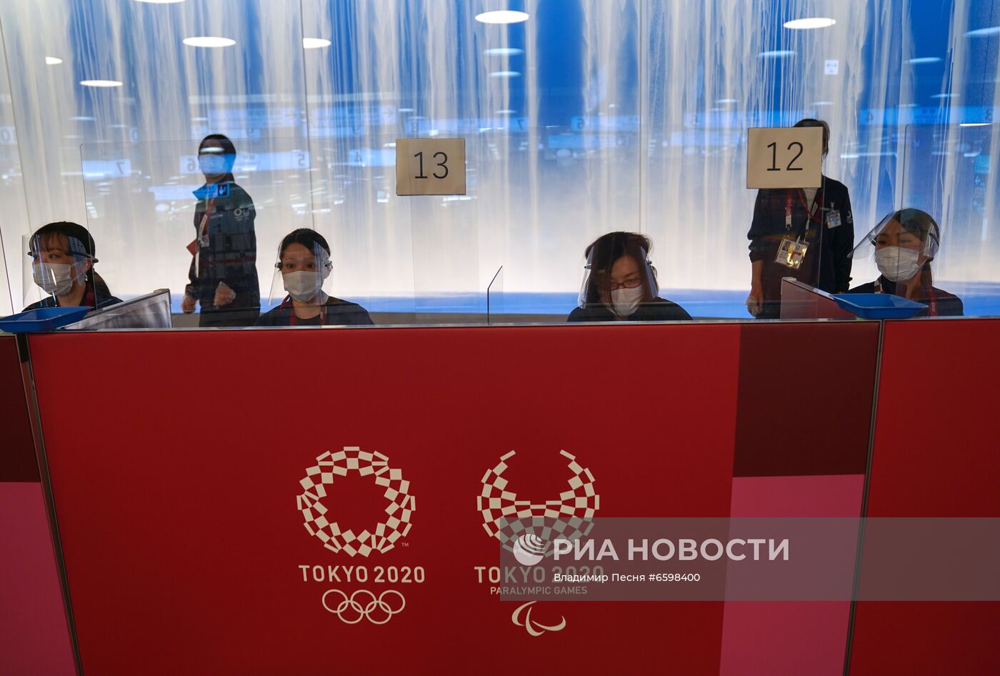 Прибытие спортсменов сборной России на Олимпиаду в Токио