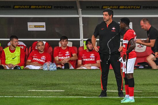 Футбол. Кубок Париматч Премьер. Матч "Химки" - "Спартак"