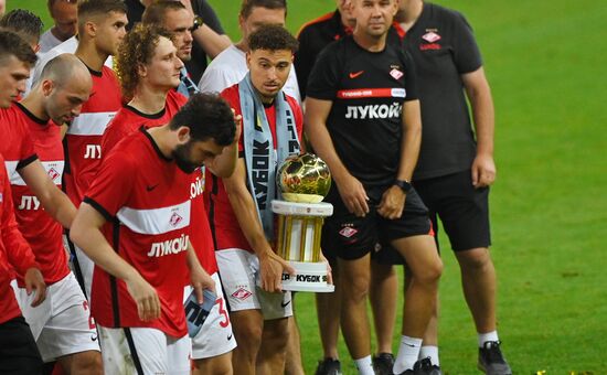 Футбол. Кубок Париматч Премьер. Матч "Химки" - "Спартак"