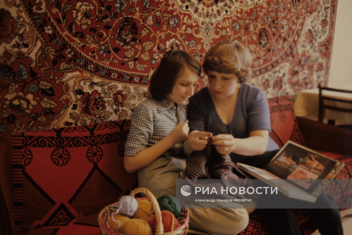 Семья машиниста Московского метрополитена им. В. И. Ленина Колесова